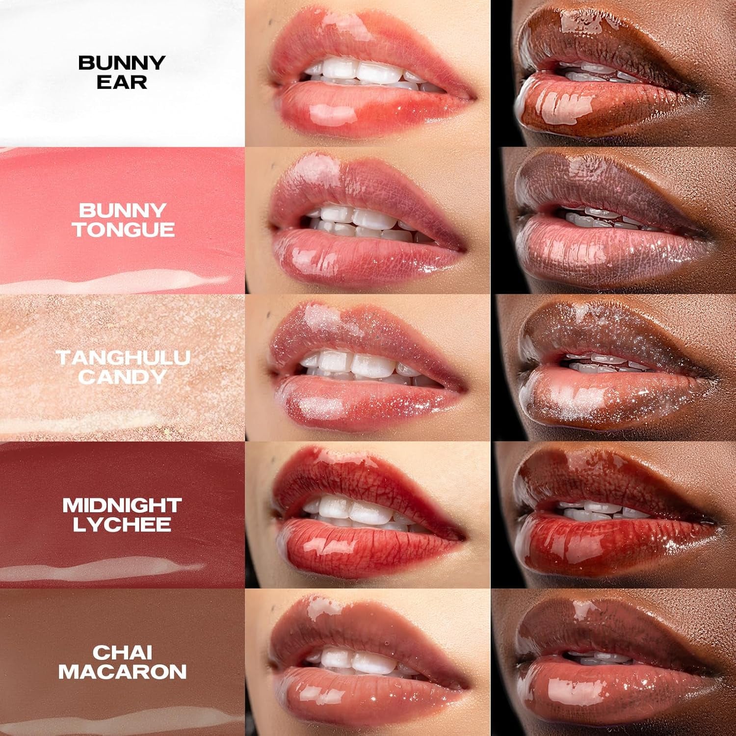 Lip Elixir Nourishing Lip Glaze and Lip Tint Gloss. High-Shine Lip Gloss. Moisturizing Lip Gloss Enriched with Lip Oils for Hydrating Smooth Finish, Cruelty-Free (Sheer Pink)